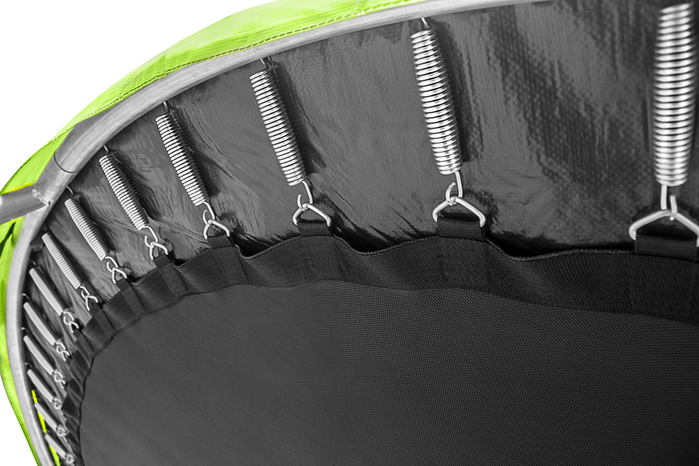 Батут Alpin 3.12 м с защитной сеткой и лестницей фото-10