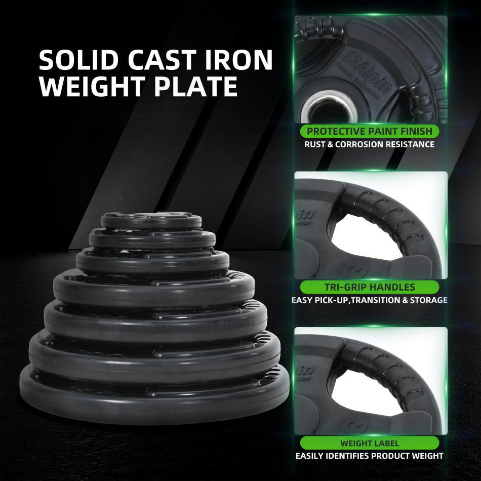 Диск металлический обрезиненный Alpin DR-2.5 фото-6