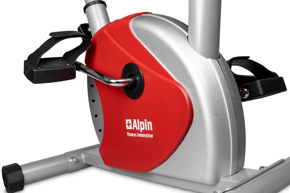 Велотренажер Alpin Actuel B-160 красный фото-3